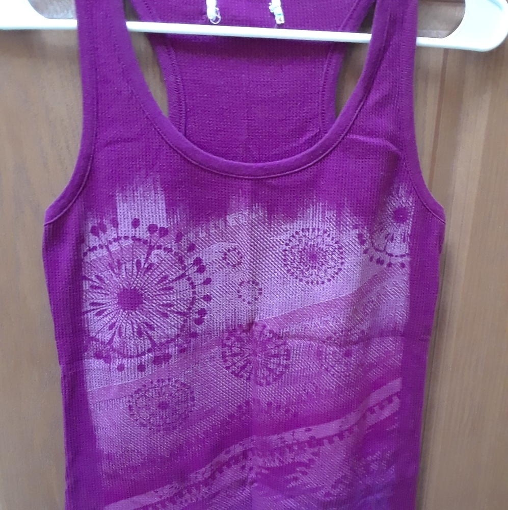 Purple tank top